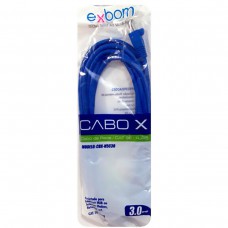 Cabo de Rede Exbom CBX-N5C30 3 Metros