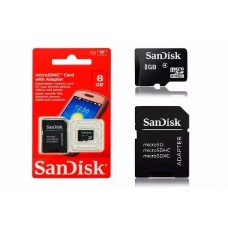 CARTÃO DE MEMORIA 8GB - SANDISK 