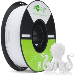 Creality Filamento Soleyin Ultra PLA 1,75 mm para Impressora 3D - Branco Creality Filamento Soleyin Ultra PLA 1,75 mm para Impressora 3D - Branco